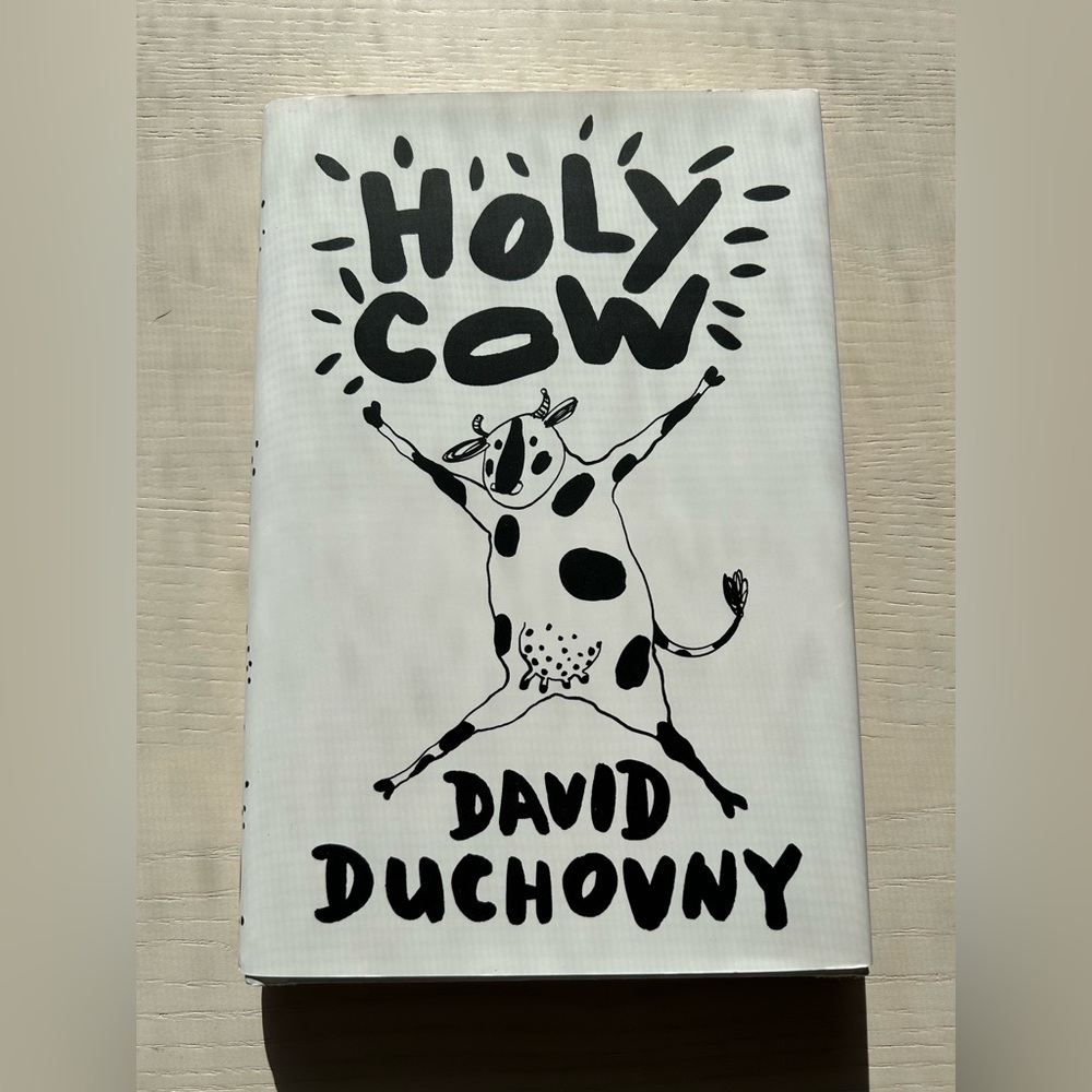Book: Holy Cow by David Duchovny, Hardcover